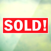 大きな赤が売れた！サインウィンドウの固定 ウィンドウサイン (シート3)