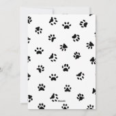 大きな赤の子供たち犬の写真教室バレンタインデー シーズンカード (裏面)