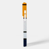 大きな赤の飛行機テンプレート Case-Mate iPhoneケース (裏面 / 左)