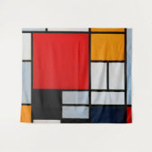 大きな赤の飛行機 タペストリー (正面(横))