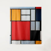 大きな赤の飛行機 タペストリー (正面)