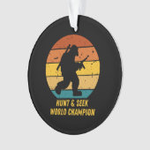 大きな足はもう隠れて探し求めたくない今H オーナメント (正面)