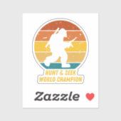 大きな足はもう隠れて探し求めたくない今H シール (シート)