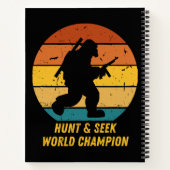 大きな足はもう隠れて探し求めたくない今H ノートブック (裏面)