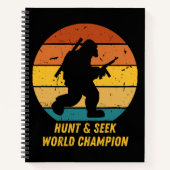 大きな足はもう隠れて探し求めたくない今H ノートブック (正面)