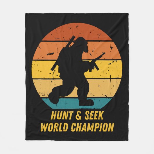 大きな足はもう隠れて探し求めたくない今H フリースブランケット (正面)