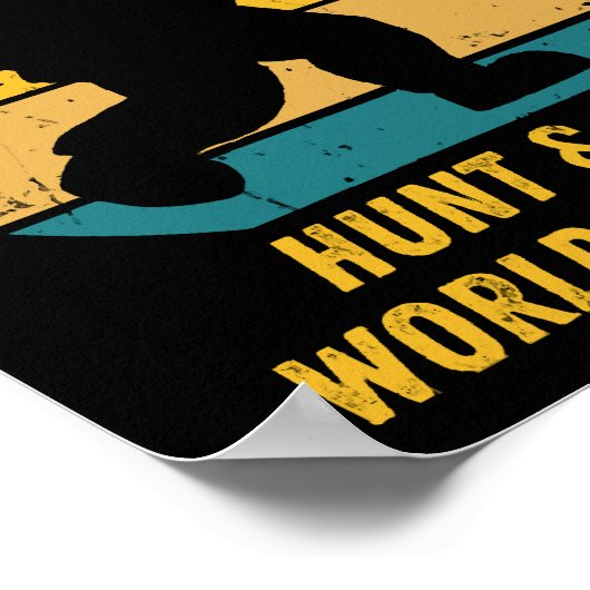 大きな足はもう隠れて探し求めたくない今H ポスター (角)