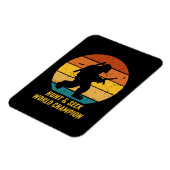 大きな足はもう隠れて探し求めたくない今H マグネット (左側)