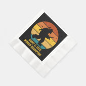 大きな足はもう隠れて探し求めたくない今H 縁ありランチョンナプキン (角)