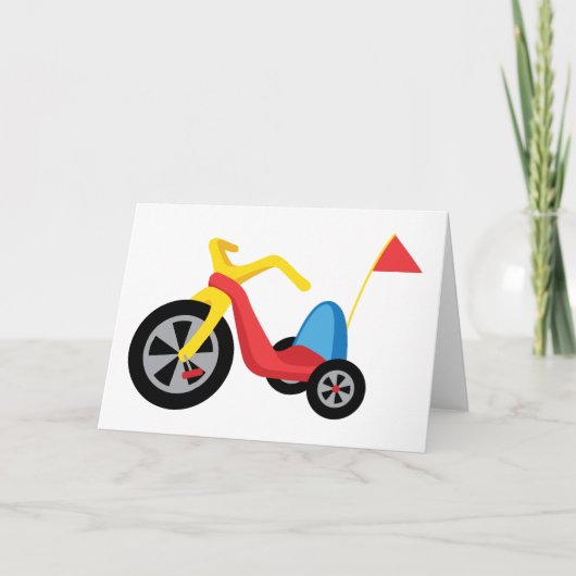 大きな車輪 カード (正面)