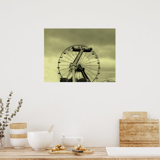 大きな車輪 ポスター (キッチン)