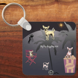 大きな輝く星 キーホルダー