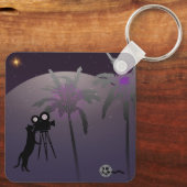 大きな輝く星 キーホルダー (裏面)