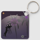 大きな輝く星 キーホルダー (裏面)