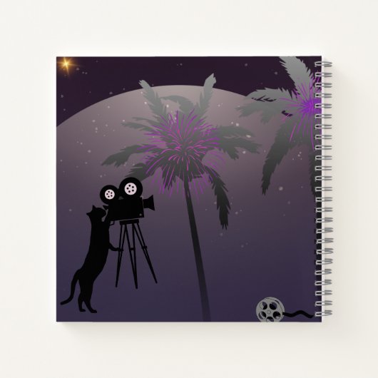 大きな輝く星 ノートブック (裏面)