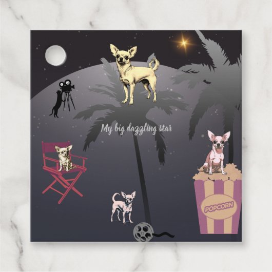 大きな輝く星 フェイバータグ (正面)