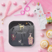 大きな輝く星 ペーパープレート (パーティー)