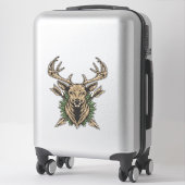 大きな金 シール (スーツケース)