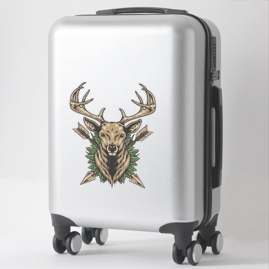 大きな金 シール (スーツケース)