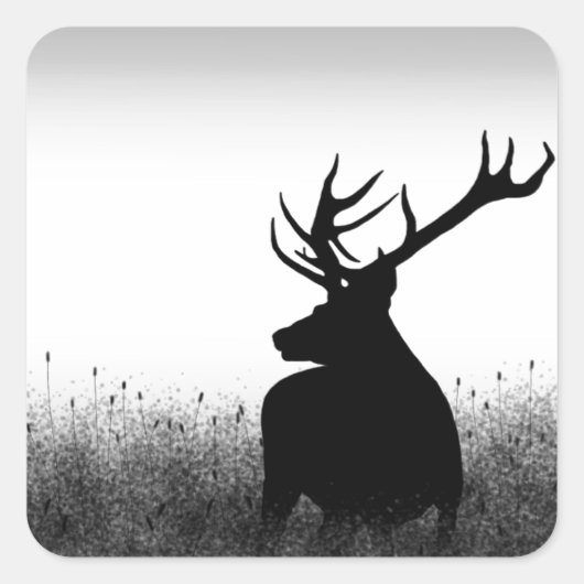 大きな金 スクエアシール (正面)