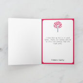 大きな鉛筆の木/先生鑑賞 サンキューカード (内部)