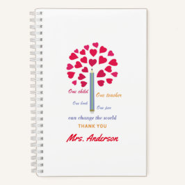 大きな鉛筆の木/先生鑑賞 ノートブック