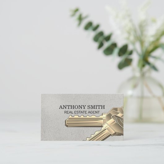 大きな鍵 名刺 (スタンド正面)