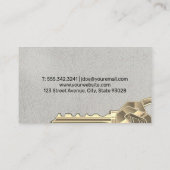 大きな鍵 名刺 (裏面)