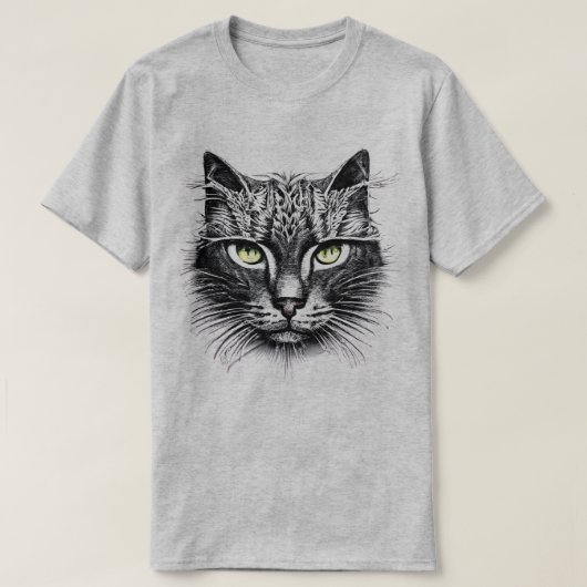 大きな雄猫のTシャツ Tシャツ (デザイン正面)