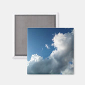 大きな雲の中の曲線 マグネット (正面/裏面)