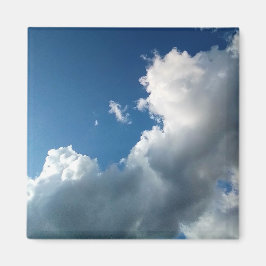 大きな雲の中の曲線 マグネット