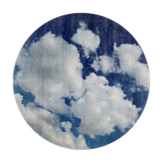 大きな雲の塊 カッティングボード (正面)