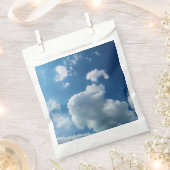 大きな雲 フェイバーバッグ (クリップ留めされた状態)