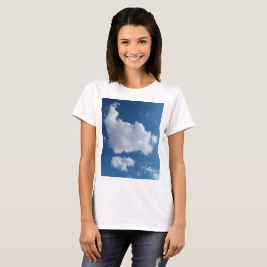 大きな雲 Tシャツ (正面フル)
