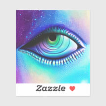 大きな青い目は不気味な不気味な