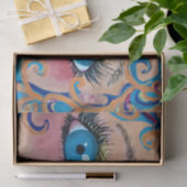 大きな青い目 薄葉紙 (ギフト)