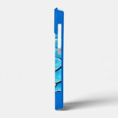 大きな青の椿の花 Case-Mate iPhoneケース (裏面 / 左)