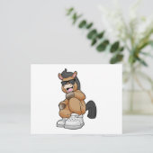 大きな靴を履いた馬 ポストカード (スタンド正面)