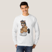 大きな靴を履いた馬 Tシャツ (正面フル)