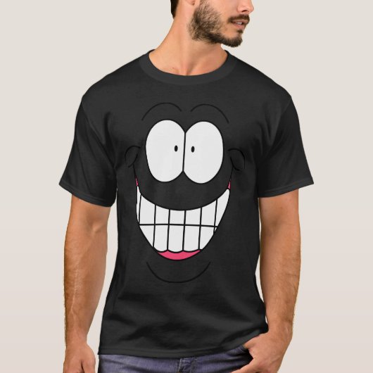 大きな顔 Tシャツ (正面)