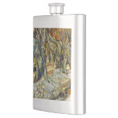 大きな飛行機の木々Vincent Vanゴッホ フラスク (左)
