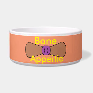 大きな骨食欲鉢 ボウル