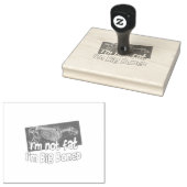 大きな骨 ラバースタンプ (押印)