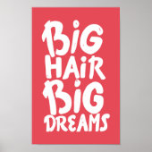大きな髪の大きな夢だ ポスター (正面)