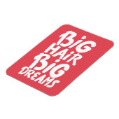 大きな髪の大きな夢だ マグネット (左側)