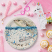 大きな魚が水から飛び出す ペーパープレート (パーティー)