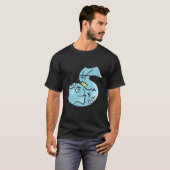 大きな魚の池 Tシャツ (正面フル)