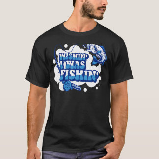 大きな魚を釣るためのエサ フッキング フィッシング キャッチ Tシャツ
