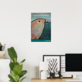 大きな魚 ポスター (ホームオフィス)