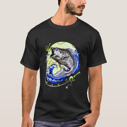 大きな魚 h tシャツ (正面)